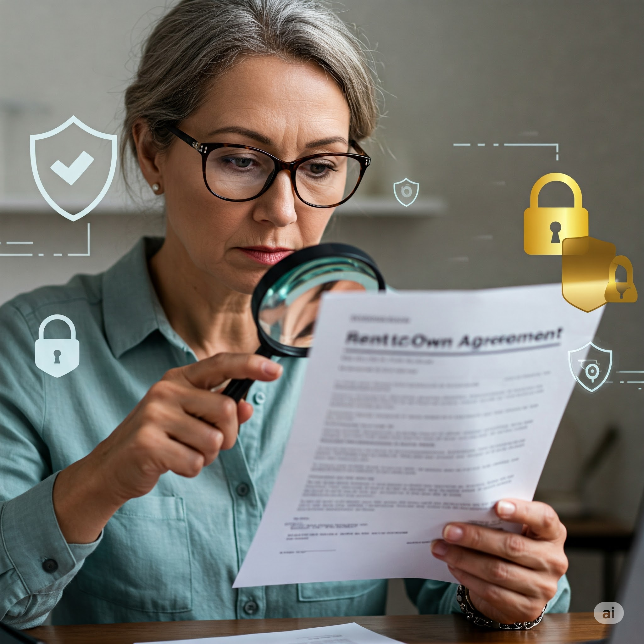 Protect yourself in a rent-to-own